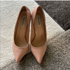 Steve Madden Classic Nude Stiletto Pump, Size 8
